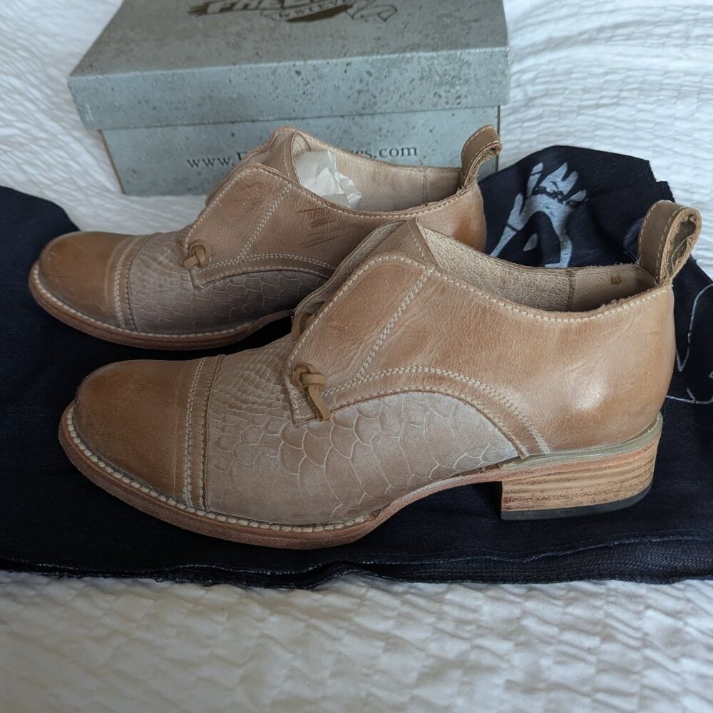 Freebird Mabel oxford, taupe multi - size 8M